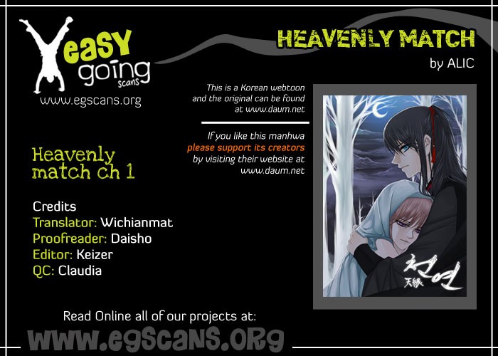 Heavenly Match Chapter 1 1